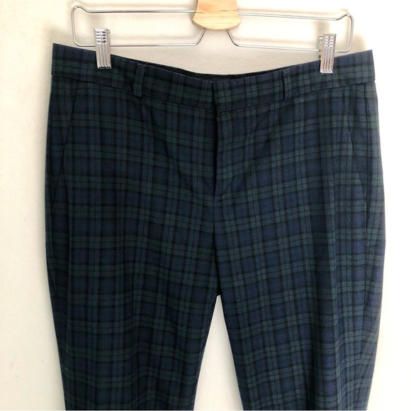 Banana Republic Avery Black Watch Plaid Trouser - Picture 3 of 12